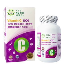 YesNutri Vitamin C 1000mg Time Release Tablets