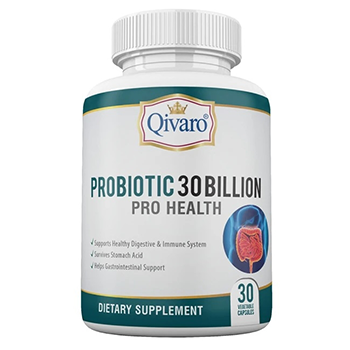 Qivaro Probiotic 30 Billion Pro Health (30 Vegetable Caps)