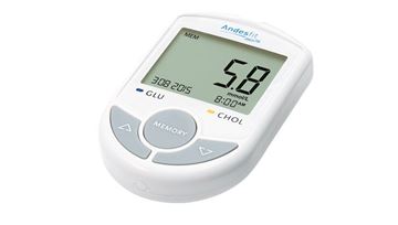 Picture of Andesfit Smart Bluetooth Blood Glucose/Cholesterol Tester Set [Original Licensed]