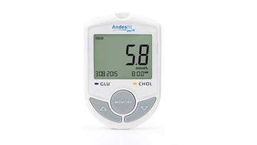 Picture of Andesfit Smart Bluetooth Blood Glucose/Cholesterol Tester Set [Original Licensed]