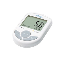 Andesfit Smart Bluetooth Blood Glucose/Cholesterol Tester Set [Original Licensed]