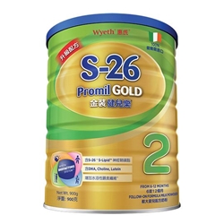 Wyeth S26 Promil Gold 900g (Case of Six)