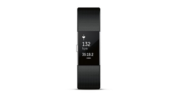 图片 Fitbit Charge 2™ 心率 + 健身手环 -  典雅黑大码