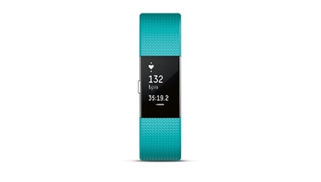 图片 Fitbit Charge 2™ 心率 + 健身手环 - 湖水绿大码
