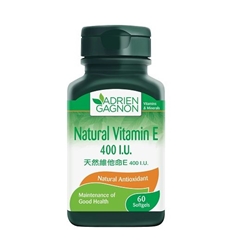 Adrien Gagnon Natural Vitamin E 400 I.U.