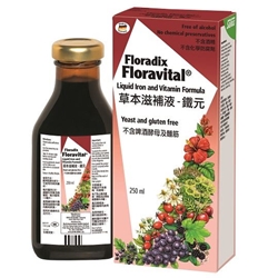 Salus Floravital® 鐵元不含啤酒酵母,麵筋及蜂蜜 250 ml
