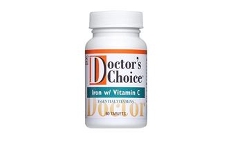Picture of Doctor's Choice IRON WITH VITAMIN C