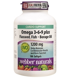 Webber Naturals Omega 3-6-9 Plus