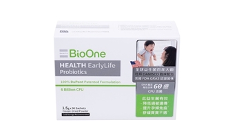 图片 BioOne HEALTH EarlyLife 妇幼敏乐益生菌 (1盒装 - 30包)