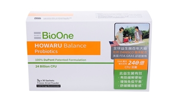 图片 BioOne HOWARU® Balance 调整体质益生菌 (30包)