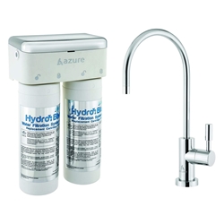 Azure Hydro Blue Under Counter Water Filtration System and High Efficiency Drinking Faucet [Original Licensed]