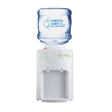 Picture of Watsons Wats-MiniS Desktop Hot Water Dispenser + 12L Distilled Water x 6 Bottles (Electronic Water Coupon) [Original Product]