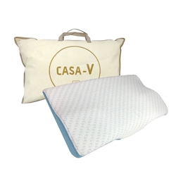 Casablanca CASA-V Pressure Relief Pillow 58 x 38 cm (23 x 15 in) [Licensed Import]