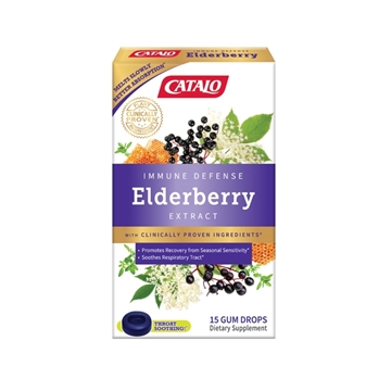 Picture of CATALO Elderberry Immune Defense Gum Drops 15 Gum Drops