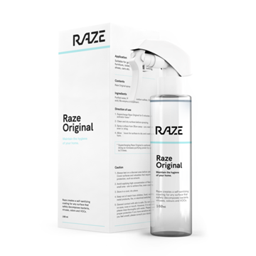 Picture of Raze Original Anti Bacteria and Odors Spray 160ml [Licensed Import]