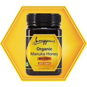 Picture of Honeyganics Organic Manuka Honey MGO 50+ 500g