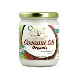 Organic Life 泰国有机特级初榨冷压椰子油500ml