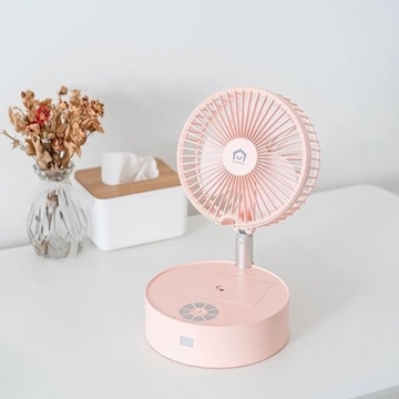 Picture of Japan YOHOME folding telescopic wireless humidification fan with night light