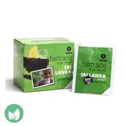 Oxfam Fairtrade 有机绿茶柠檬味36g