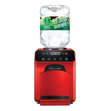 Picture of Watsons Wats-Touch desktop hot and cold water machine (watsons water machine with 12 bottles of 8 liters of distilled water)