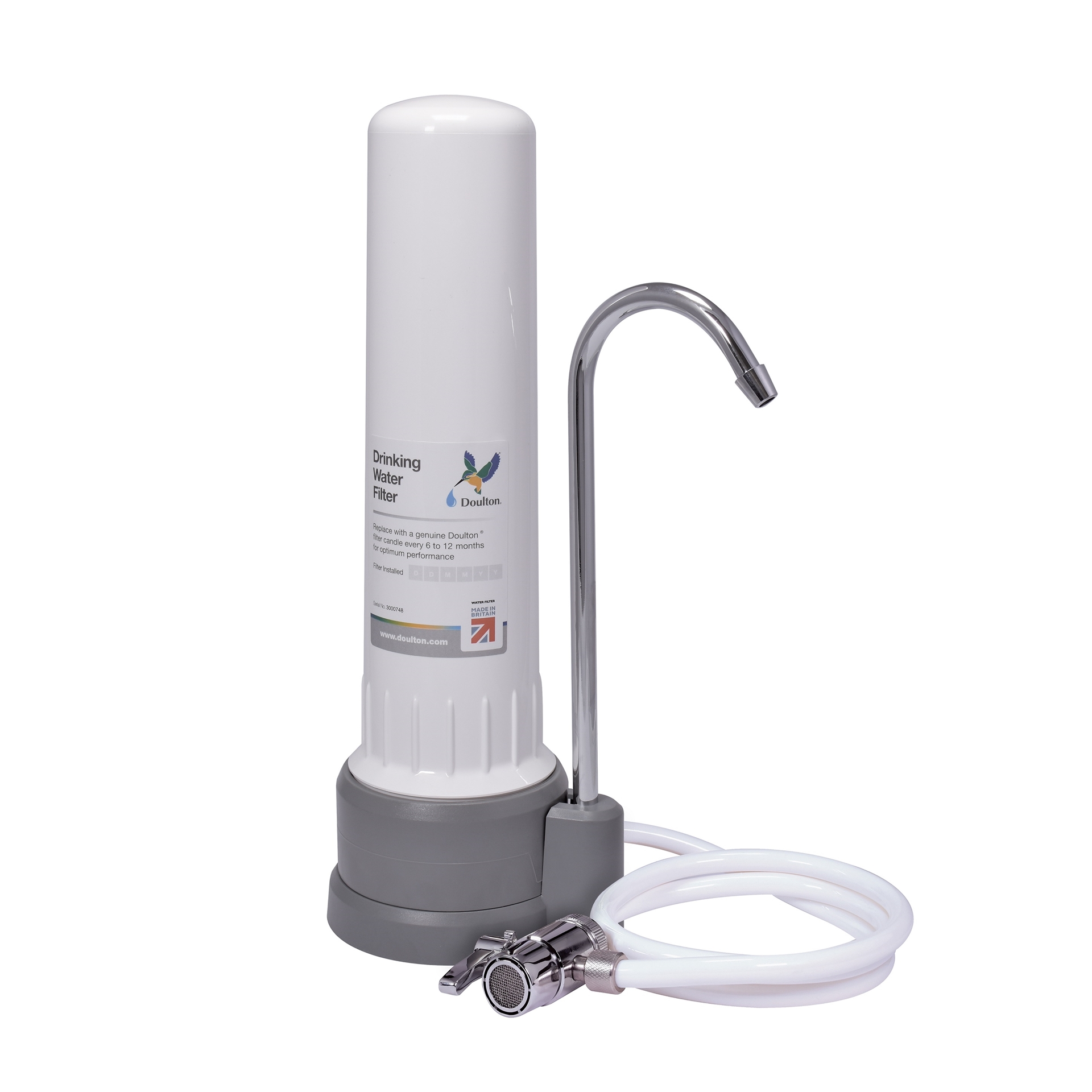 Doulton M12 Series HIP-CT+BTU 2501 Counter Top Water Filtering System