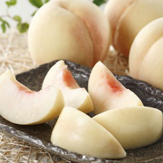 日本冈山县特产 人称「日本第一美味」的冈山白桃 香气四