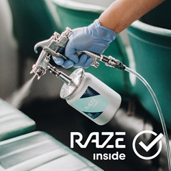 RAZE inside Professional Nano-Photocatalyst Coating Service [Licensed Import]
