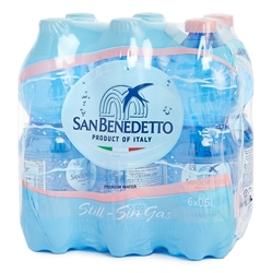 San Benedetto Mineral Water (Still) 500ml 6pcs x 4