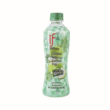 Picture of iF Coconut Water with Pulp 350 ml 24 Bottles