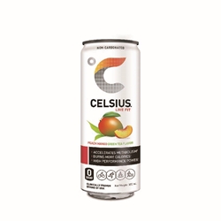 Celsius Fitness Drink Peach Mango Flavored Green Tea 325 ml 24 Cans