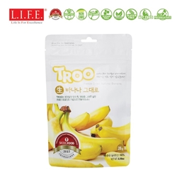 Troo 韓國天然冷凍乾果零食(香蕉) 28g