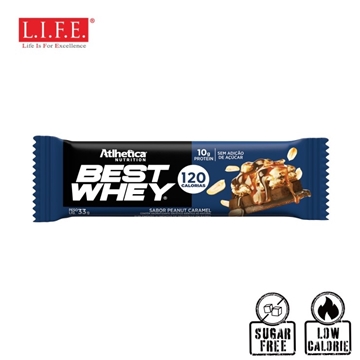 Picture of Atlhetica Sugar-Free High Protein Bar(Peanut & Caramel)33g