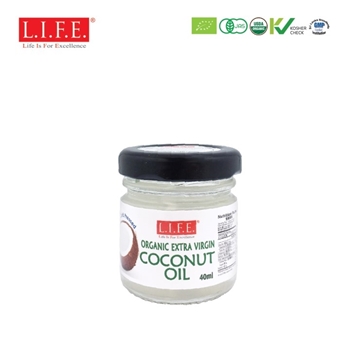 Picture of F&B Extra Virgin Organic Coconut Oil 40ml