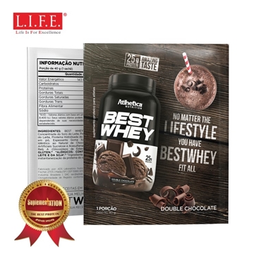 Picture of BEST WHEY Protein Powder (Double Chocolate) 40g