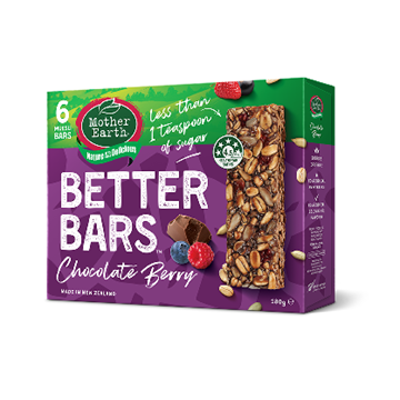 图片 Mother Earth 妈妈农场纽西兰BETTER BARS 果仁谷物棒(朱古力杂莓) 180克