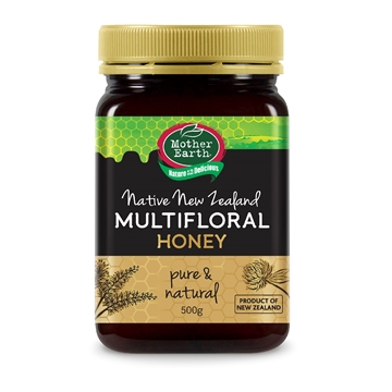 Picture of Mother Earth New Zealand Multifloral Honey 500gm