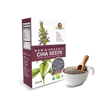 Picture of Earth Harvest Organic Chia Seeds (Chia Seeds) 250g