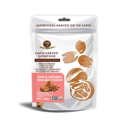 Earth Harvest Organic Raw Cinnamon Powder 185g