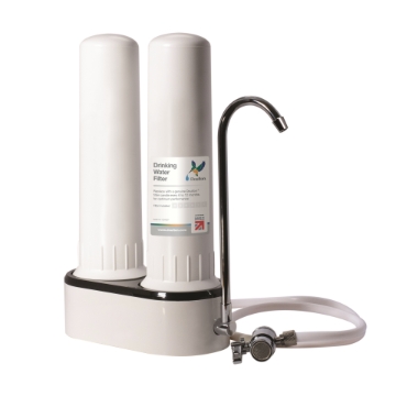 圖片 Doulton 道爾頓 M12 系列 DCP203 + BTU2501及FRC9B04 雙濾芯枱上式濾水器  [原廠行貨] (送 Doulton Shower Filter)