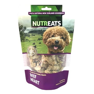 Picture of Nutreats New Zealand Freeze-dried Beef Heart for Pets 50g