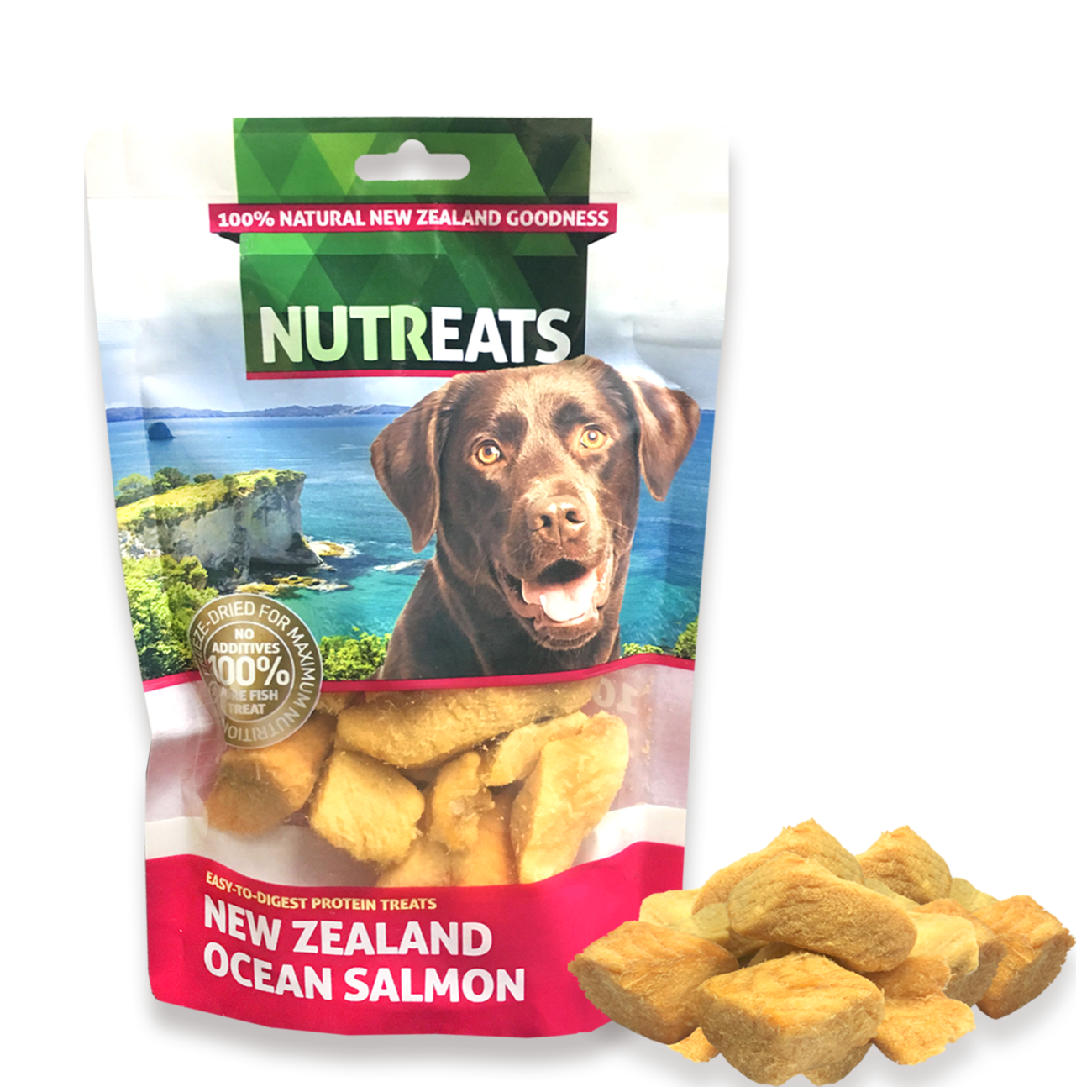 Nutreats紐西蘭凍乾三文魚肉(犬用)