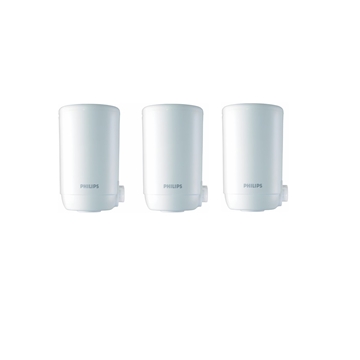 Picture of Philips WP3911 Faucet Water Filter Replacement Filter Cartridge (4 Filters) (3pcs) [Original Licensed]
