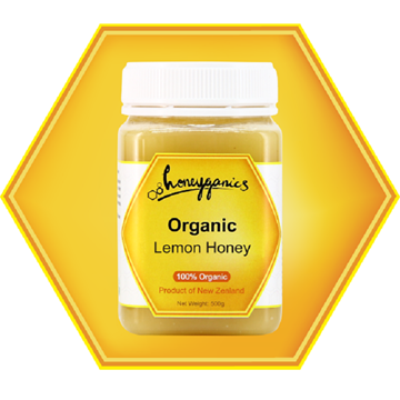 圖片 Honeyganics 有機檸檬蜂蜜花蜜 500g