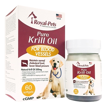 Picture of Royal-Pets Pure Krill Oil 60 softgels