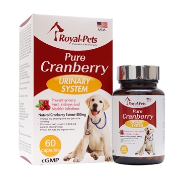 Picture of Royal-Pets Pure Cranberry 60 capsules