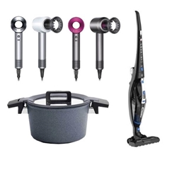 Dyson Special Package Lucky Bag (DYSON RE-ENGINEERED SUPERSONIC™ + WOLL DIAMOND LITE + Candy Cordless Vacuum Cleaner)