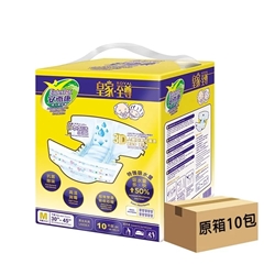 ElderJoy Adult Soft Diapers Premium Plus Medium Size (10 packs x 10 pcs)