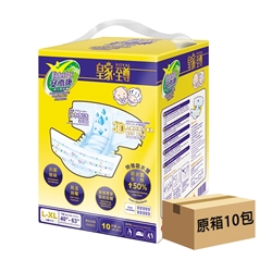 ElderJoy Adult Soft Diapers Premium Plus Large Size (10 packs x 10 pcs)