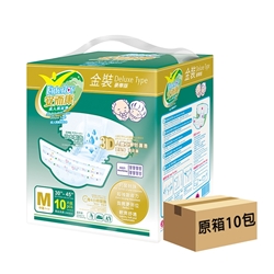 ElderJoy Adult Soft Diapers Deluxe Type Medium Size (10 packs x 10 pcs)