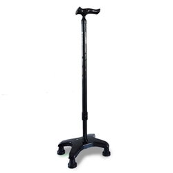 Agegracefully Ergonomic carbon fiber four-legged crutches (ergonomic handle)